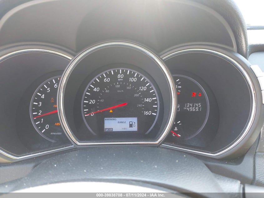 2011 Nissan Murano Le VIN: JN8AZ1MWXBW155710 Lot: 39838708