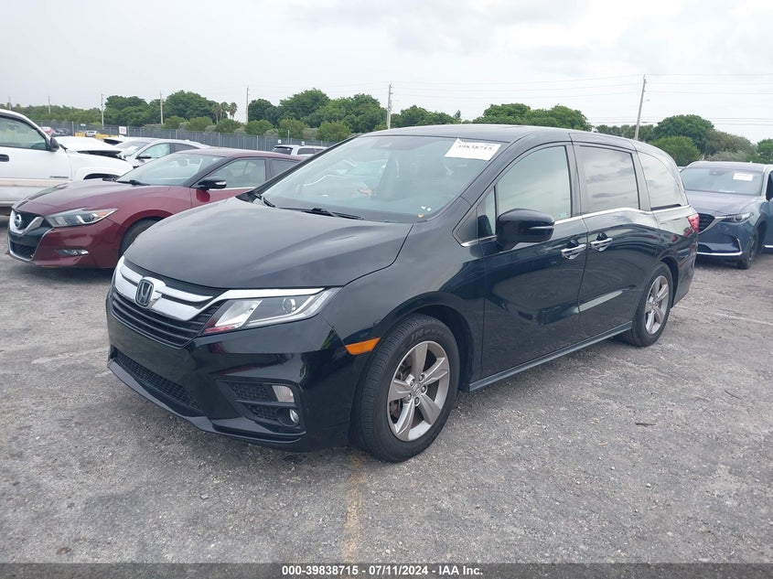 VIN 5FNRL6H72KB080473 2019 HONDA ODYSSEY EX-L