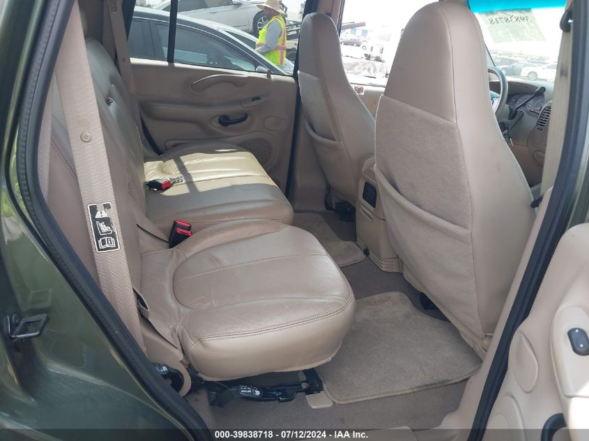 2001 Ford Expedition Xlt VIN: 1FMRU15W41LA84754 Lot: 39838718