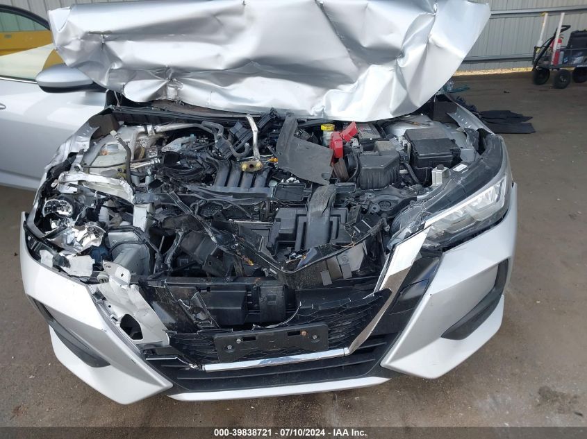 2022 Nissan Sentra Sv VIN: 3N1AB8CV4NY254203 Lot: 39838721