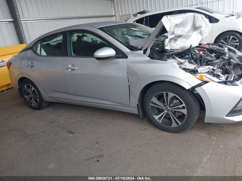 2022 Nissan Sentra Sv VIN: 3N1AB8CV4NY254203 Lot: 39838721