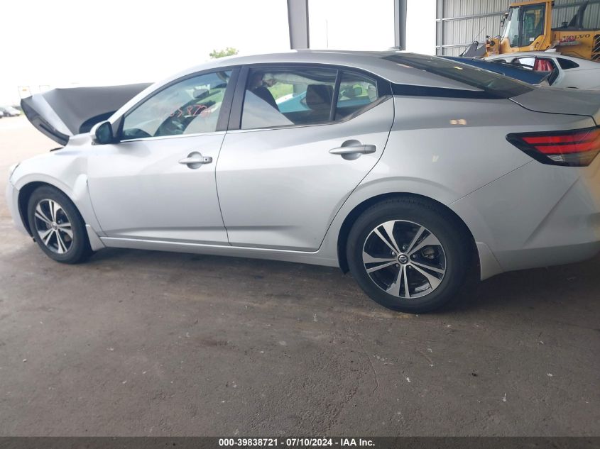 2022 Nissan Sentra Sv VIN: 3N1AB8CV4NY254203 Lot: 39838721