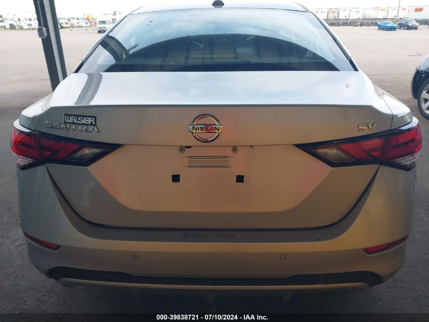 2022 Nissan Sentra Sv VIN: 3N1AB8CV4NY254203 Lot: 39838721