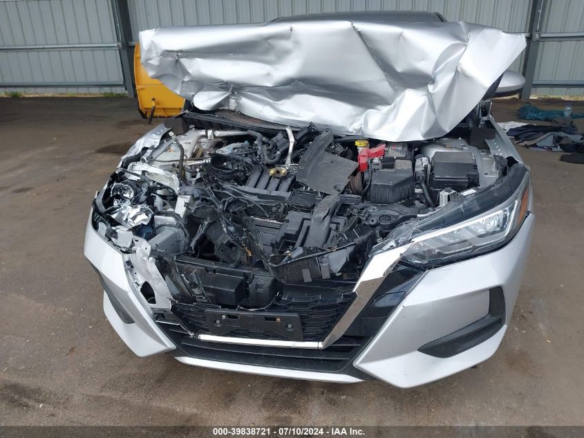 2022 Nissan Sentra Sv VIN: 3N1AB8CV4NY254203 Lot: 39838721