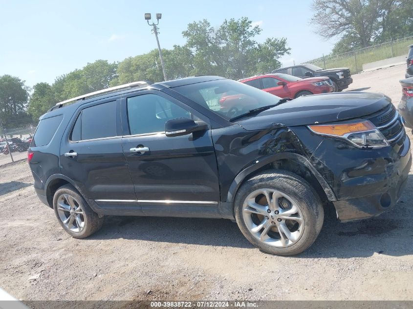 2014 Ford Explorer Limited VIN: 1FM5K8F87EGA16640 Lot: 39838722