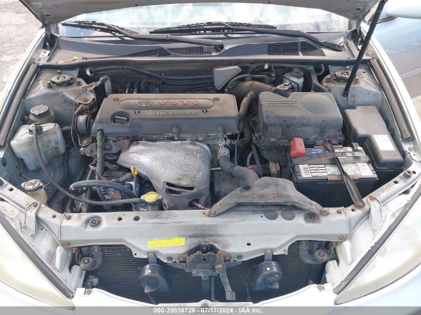 2003 Toyota Camry Le VIN: 4T1BE32K73U703162 Lot: 39838729