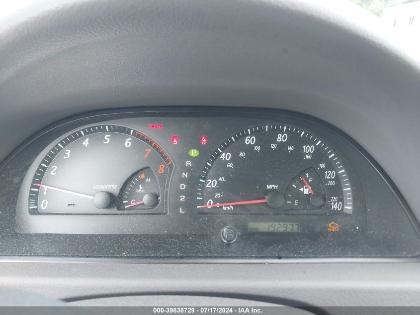 2003 Toyota Camry Le VIN: 4T1BE32K73U703162 Lot: 39838729