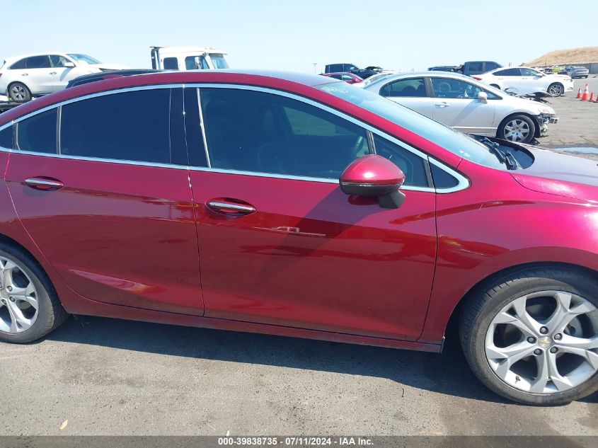 2016 Chevrolet Cruze Premier Auto VIN: 1G1BG5SM8G7254342 Lot: 39838735