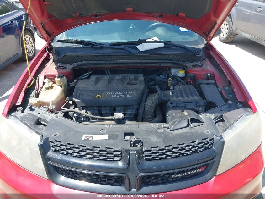 2014 Dodge Avenger Se VIN: 1C3CDZABXEN234683 Lot: 39838749