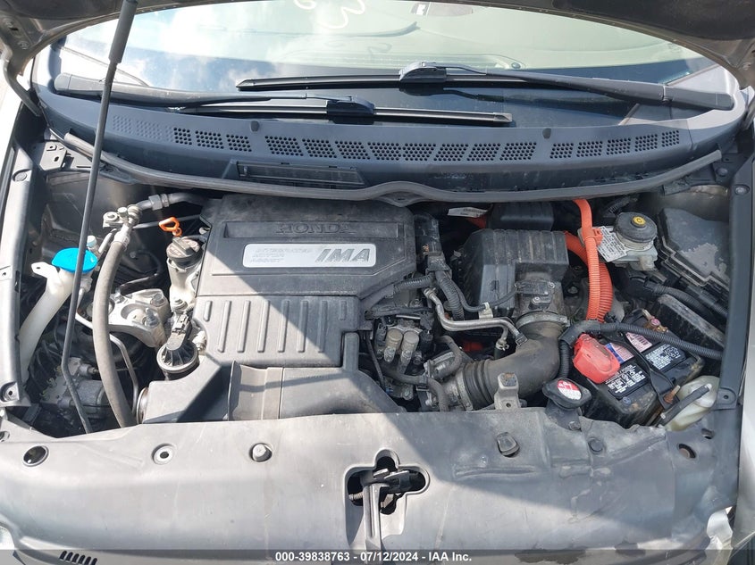2008 Honda Civic Hybrid Hybrid VIN: JHMFA36228S010206 Lot: 39838763