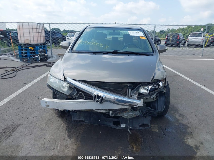 2008 Honda Civic Hybrid Hybrid VIN: JHMFA36228S010206 Lot: 39838763