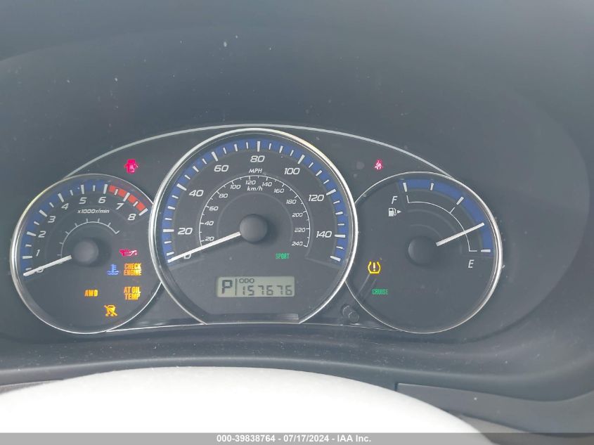 2010 Subaru Forester 2.5X Premium VIN: JF2SH6CCXAH747295 Lot: 39838764