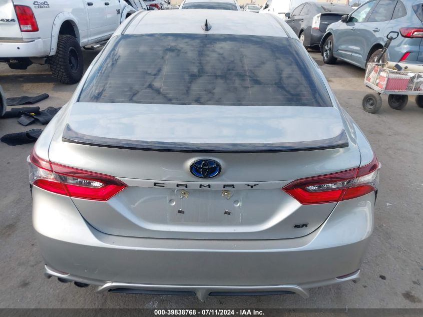 2022 Toyota Camry Nightshade Edition Hybrid VIN: 4T1G31AK7NU033035 Lot: 39838768