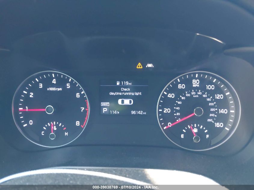 2019 Kia Forte Lxs VIN: 3KPF24ADXKE116832 Lot: 39838769