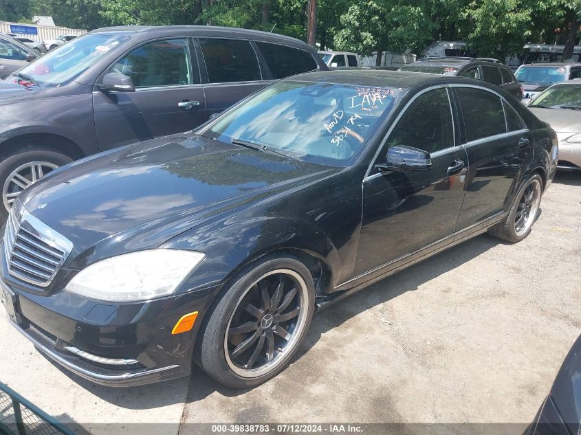 2011 Mercedes-Benz S 550 4Matic VIN: WDDNG8GB1BA363174 Lot: 39838783