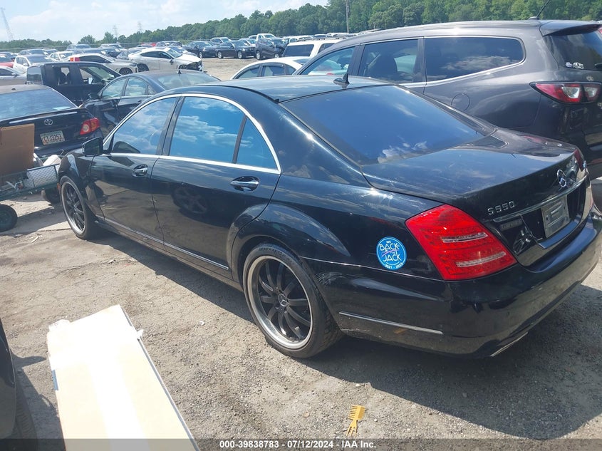 2011 Mercedes-Benz S 550 4Matic VIN: WDDNG8GB1BA363174 Lot: 39838783