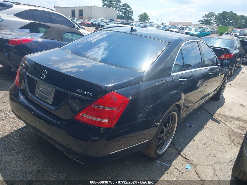 2011 Mercedes-Benz S 550 4Matic VIN: WDDNG8GB1BA363174 Lot: 39838783