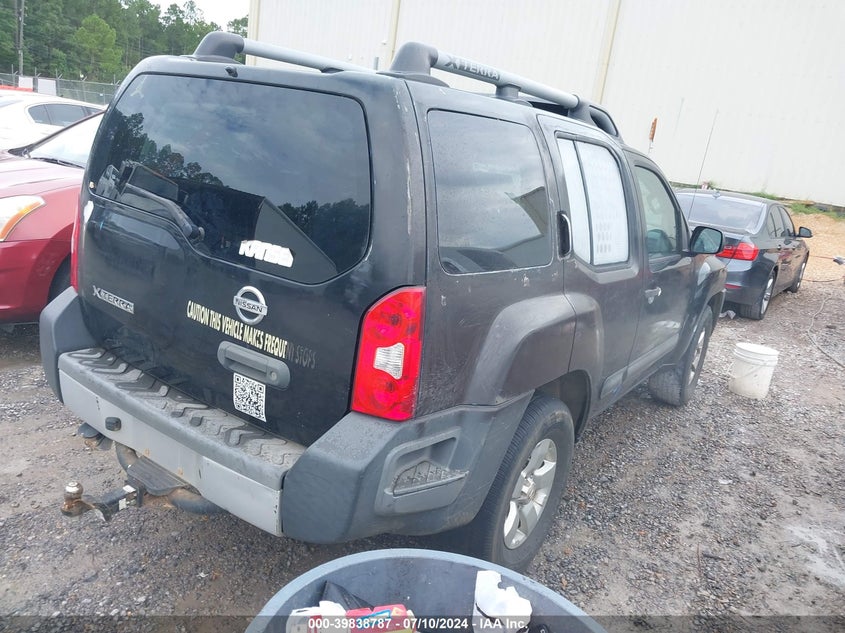 2013 Nissan Xterra S VIN: 5N1AN0NU7DN820551 Lot: 39838787