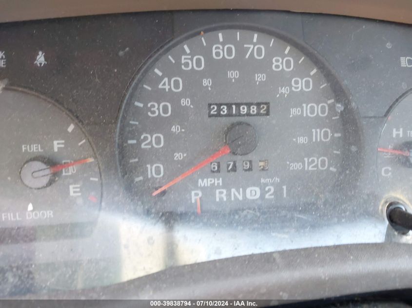 2000 Mercury Grand Marquis Ls VIN: 2MEFM75W1YX719354 Lot: 39838794