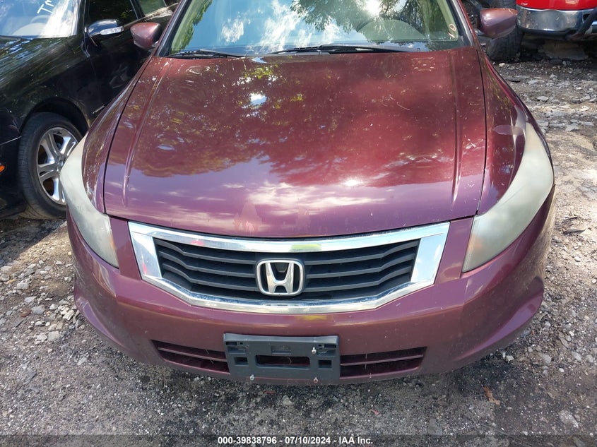 2009 Honda Accord 2.4 Lx VIN: 1HGCP26379A191933 Lot: 39838796