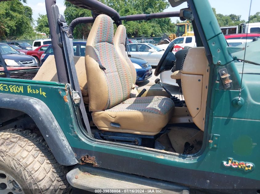 1997 Jeep Wrangler Sport VIN: 1J4FY19S2VP500845 Lot: 39838804