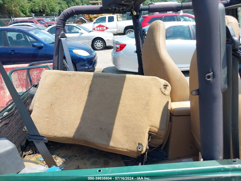 1997 Jeep Wrangler Sport VIN: 1J4FY19S2VP500845 Lot: 39838804