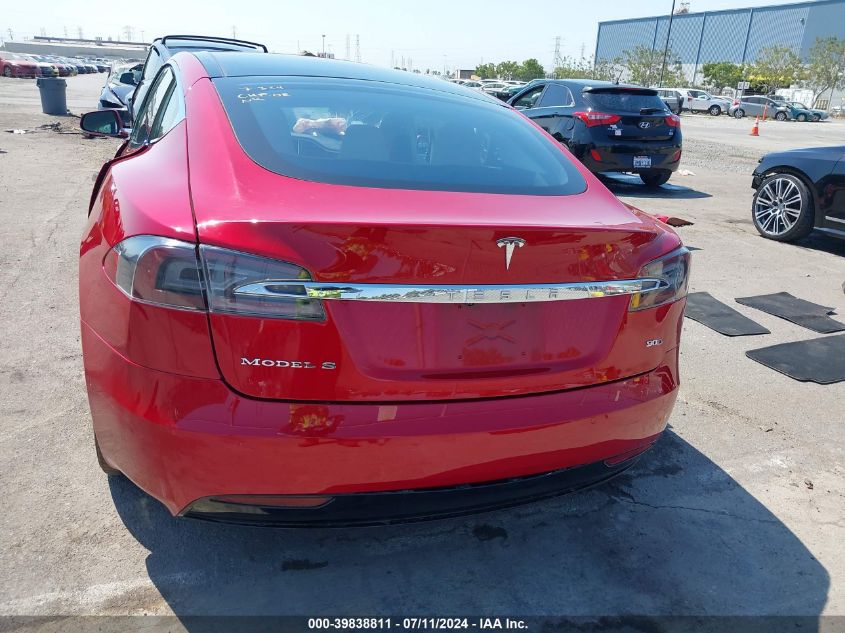 2017 Tesla Model S 100D/60D/75D/90D/P100D VIN: 5YJSA1E20HF189512 Lot: 39838811