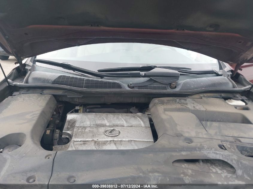 2013 Lexus Rx 350 VIN: 2T2ZK1BA1DC105697 Lot: 39838812