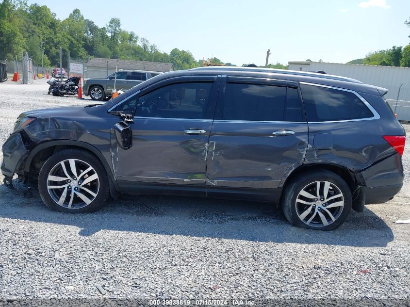 5FNYF6H95HB043284 2017 Honda Pilot Touring