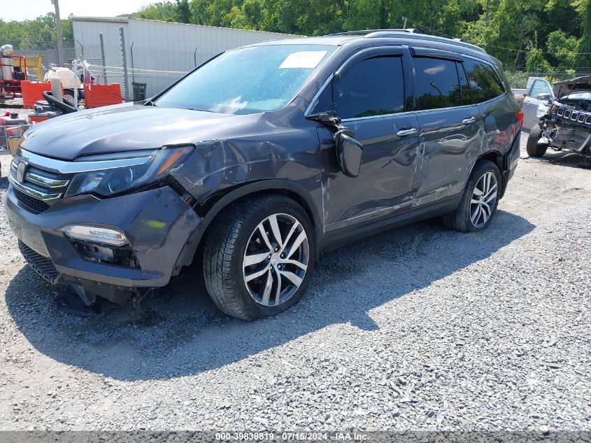 5FNYF6H95HB043284 2017 Honda Pilot Touring