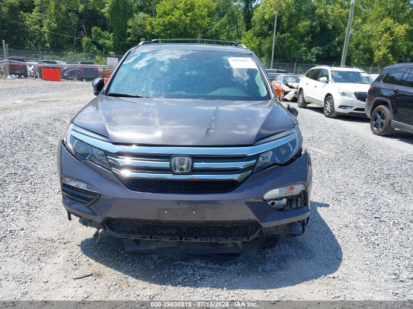 5FNYF6H95HB043284 2017 Honda Pilot Touring