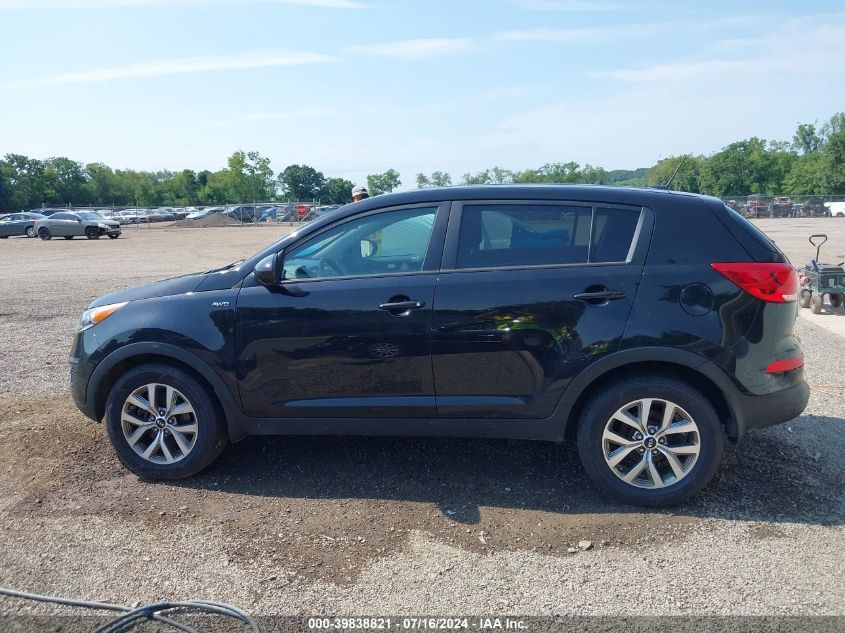 2015 Kia Sportage Lx VIN: KNDPBCAC5F7720414 Lot: 39838821