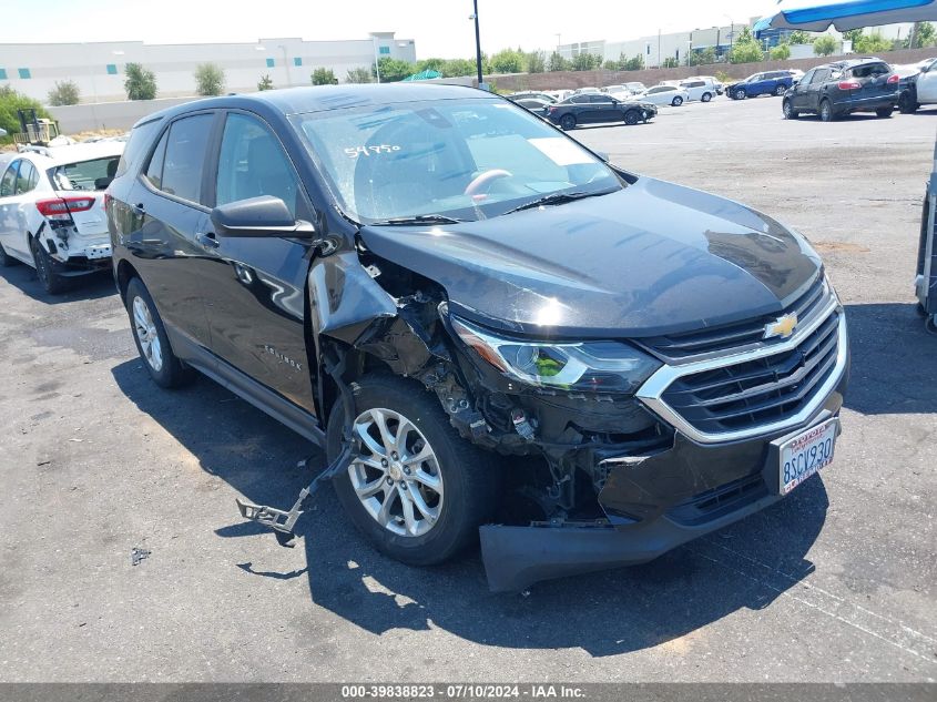 2020 Chevrolet Equinox Fwd Ls VIN: 2GNAXHEV1L6198139 Lot: 39838823