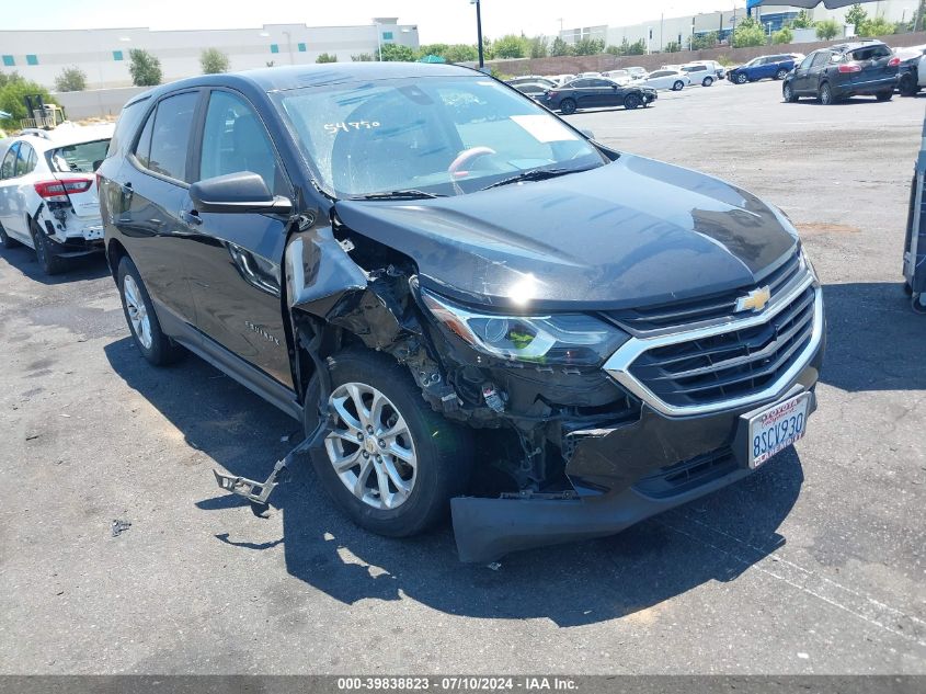 2020 Chevrolet Equinox Fwd Ls VIN: 2GNAXHEV1L6198139 Lot: 39838823