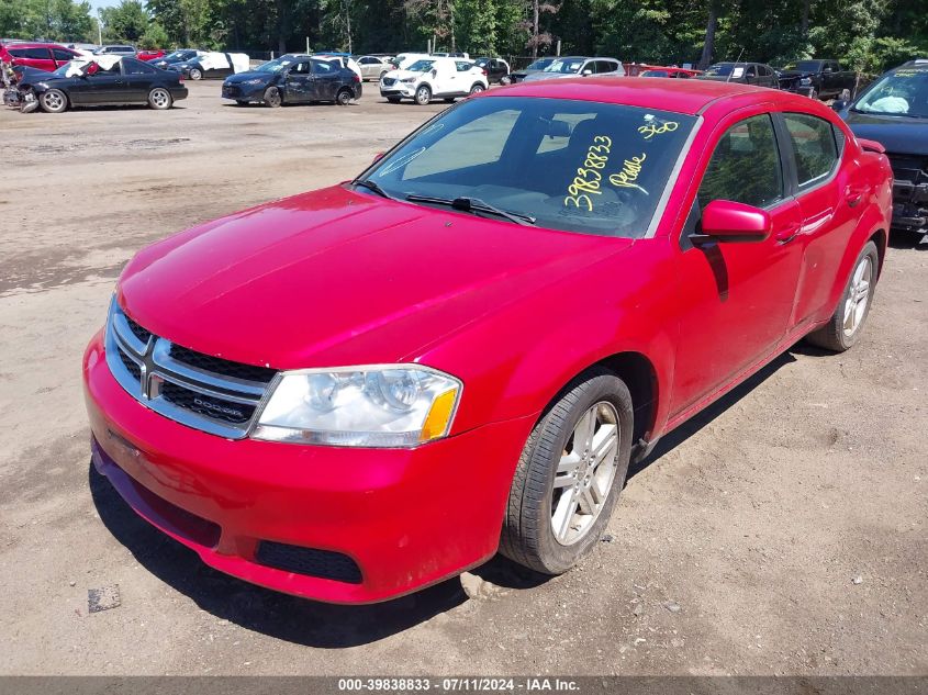 2011 Dodge Avenger Mainstreet VIN: 1B3BD1FB6BN536924 Lot: 39838833