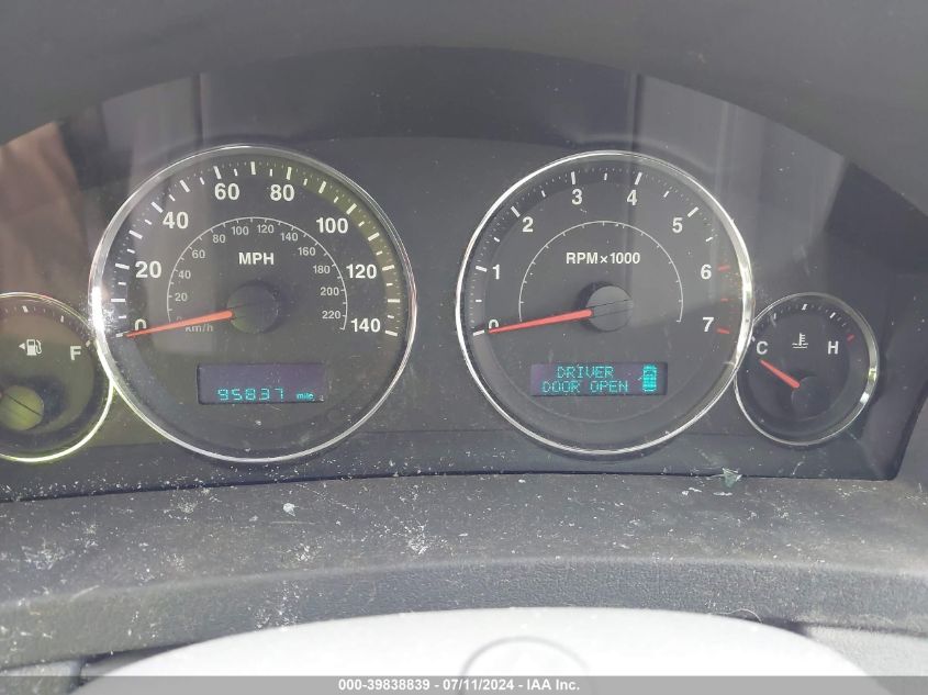 2007 Jeep Grand Cherokee Laredo VIN: 1J8HS48P87C552496 Lot: 39838839