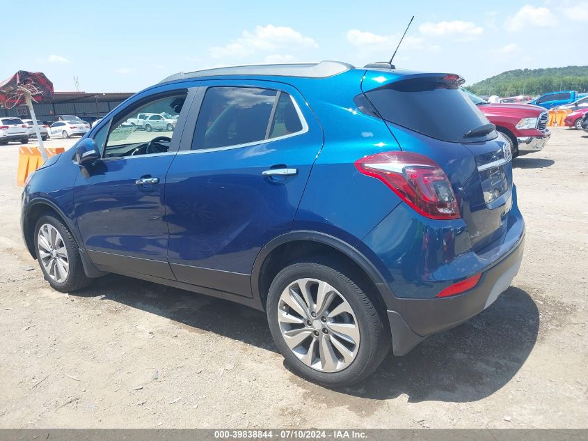 2019 Buick Encore Awd Preferred VIN: KL4CJESB9KB923861 Lot: 39838844