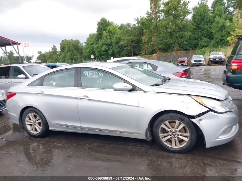 2013 Hyundai Sonata Gls VIN: 5NPEB4AC9DH754605 Lot: 39838859