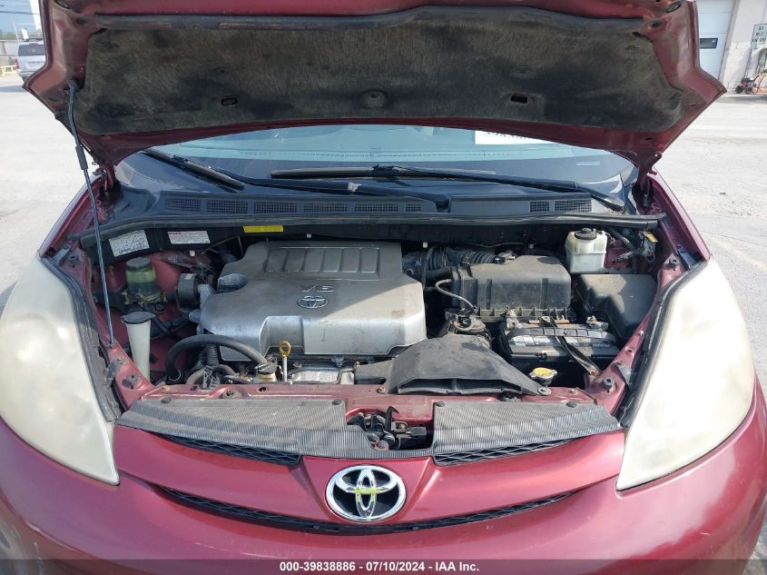 2008 Toyota Sienna Le VIN: 5TDZK23C48S175833 Lot: 39838886