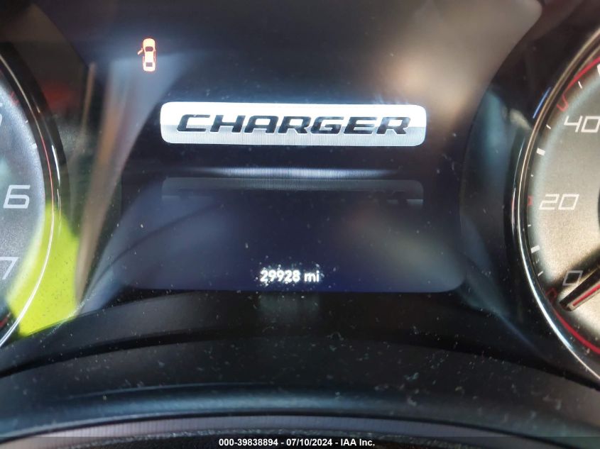 2019 Dodge Charger Sxt VIN: 2C3CDXBG9KH681699 Lot: 39838894