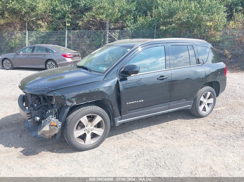 2017 JEEP COMPASS HIGH ALTITUDE 4X4 - 1C4NJDEBXHD177809