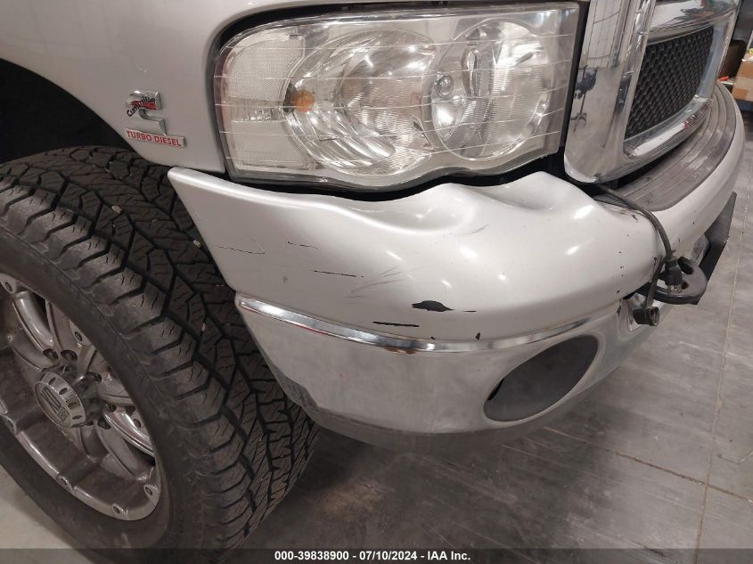 2004 Dodge Ram 2500 Slt/Laramie VIN: 3D7KU28CX4G246746 Lot: 39838900