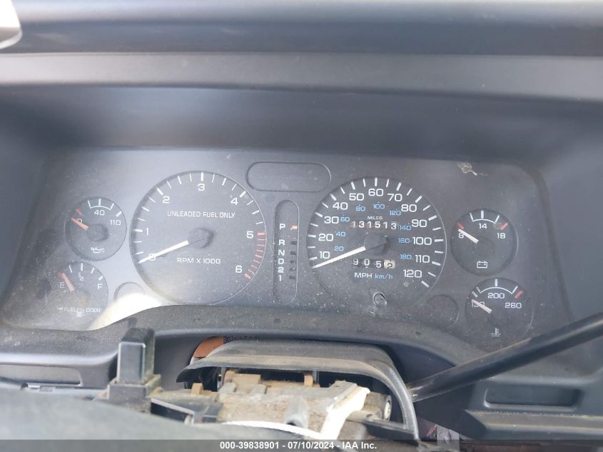 1996 Dodge Ram 1500 VIN: 3B7HC13Y1TM116195 Lot: 39838901