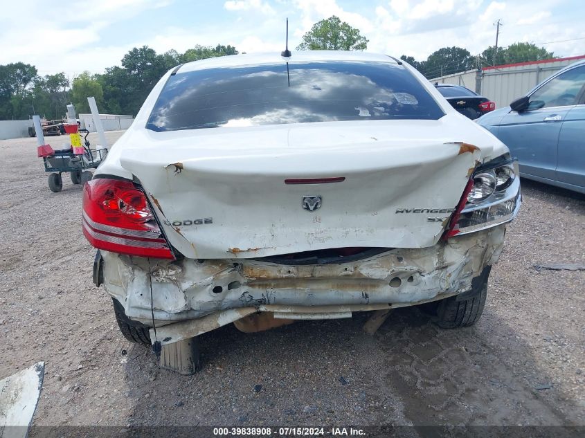 2010 Dodge Avenger Sxt VIN: 1B3CC4FB2AN178373 Lot: 39838908