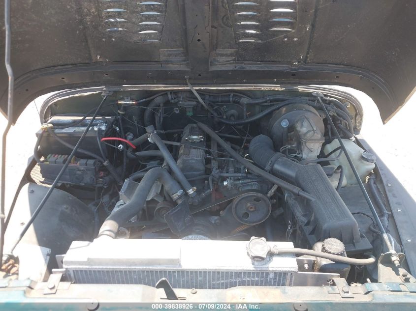 1995 Jeep Wrangler / Yj S/Rio Grande VIN: 1J4FY19P6SP286756 Lot: 39838926