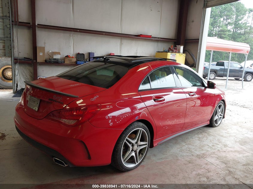 2014 Mercedes-Benz Cla 250 4Matic VIN: WDDSJ4GBXEN159614 Lot: 39838941