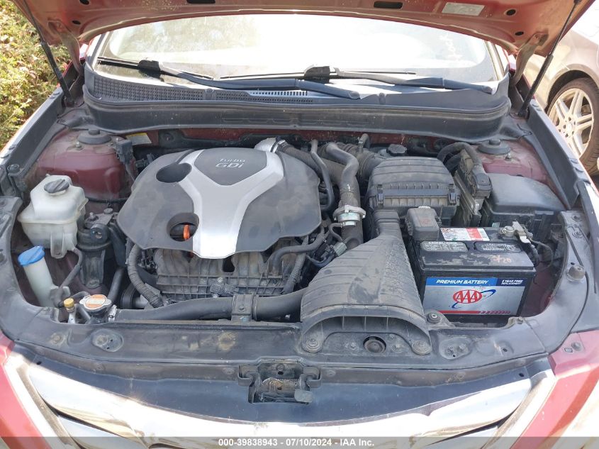 2012 Hyundai Sonata Se 2.0T VIN: 5NPEC4AB2CH429376 Lot: 39838943