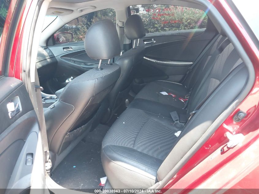 2012 Hyundai Sonata Se 2.0T VIN: 5NPEC4AB2CH429376 Lot: 39838943