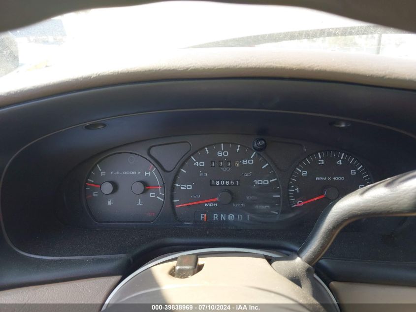 2002 Ford Taurus Se VIN: 1FAFP53282G254037 Lot: 39838969