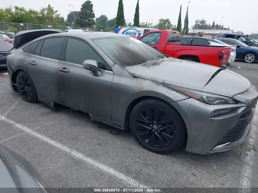 2021 Toyota Mirai Xle VIN: JTDAAAAA3MA001691 Lot: 39838975